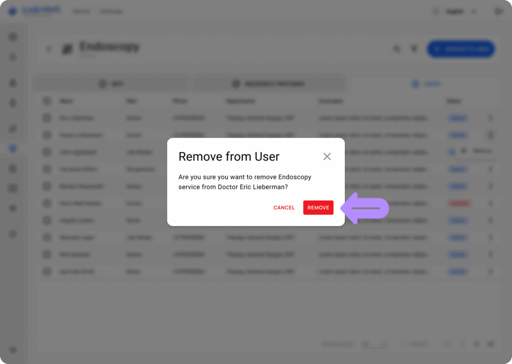 LinkHMS creating and assigning users within a service 10