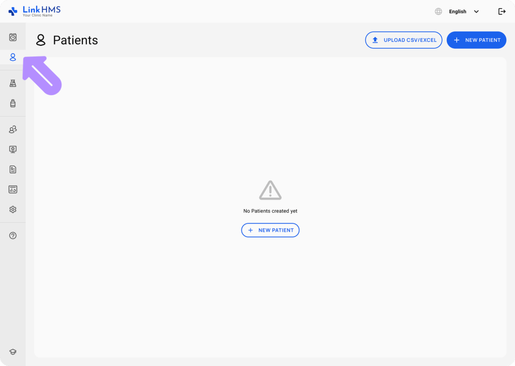 LinkHMS creating and editing patients 1