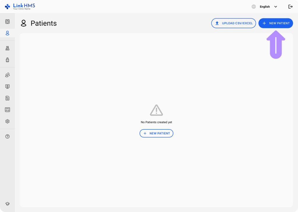 LinkHMS creating and editing patients 2