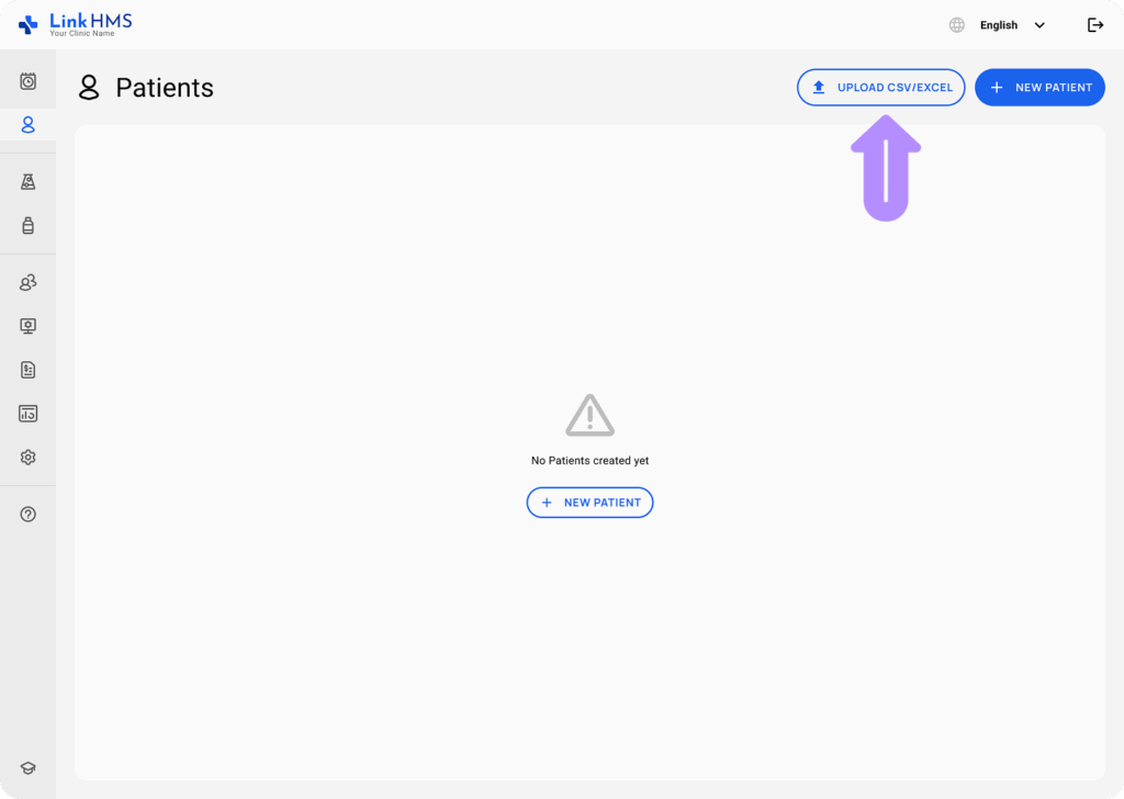 LinkHMS creating and editing patients 5