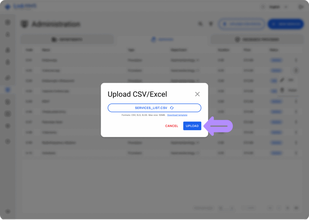 LinkHMS creating and editing services 11