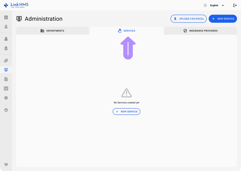 LinkHMS creating and editing services 2