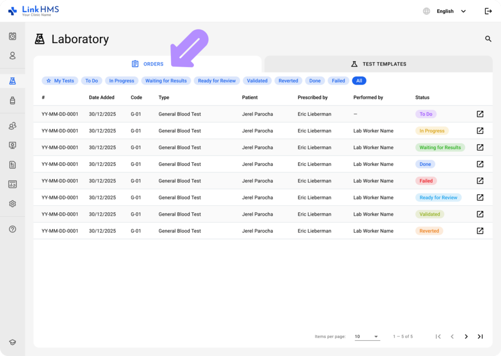 LinkHMS lab guides 3