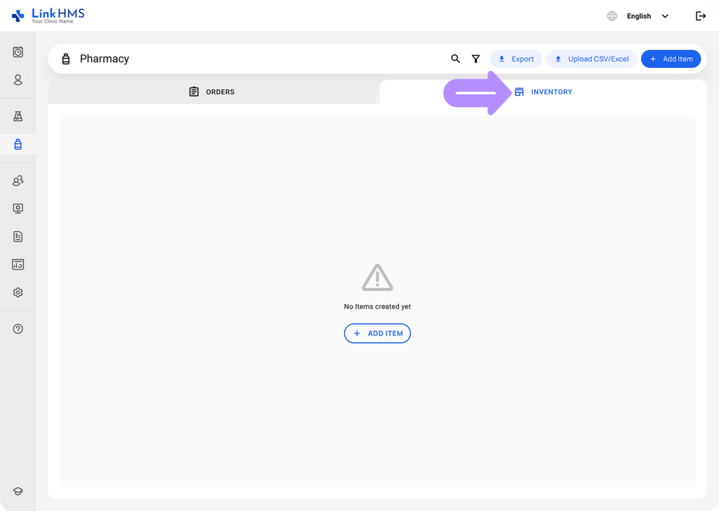 LinkHMS add inventory 10