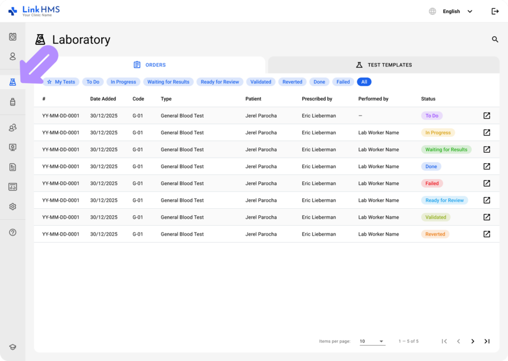 LinkHMS lab guides 1