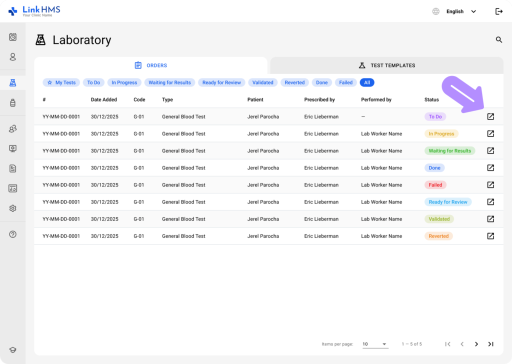 LinkHMS lab guides 2