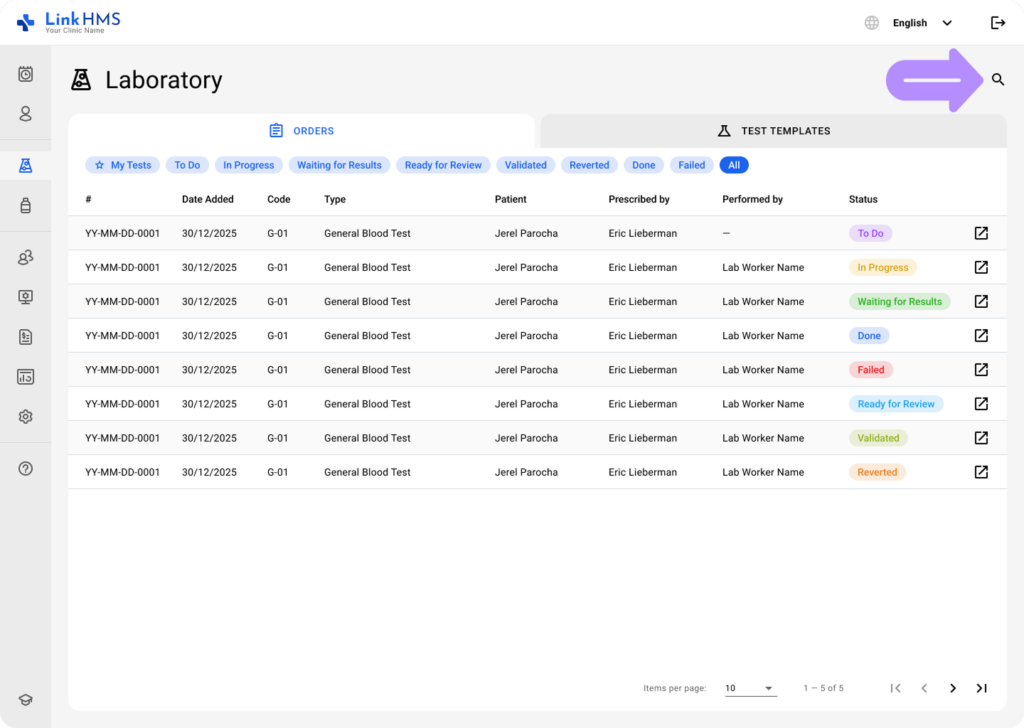 LinkHMS lab guides 4