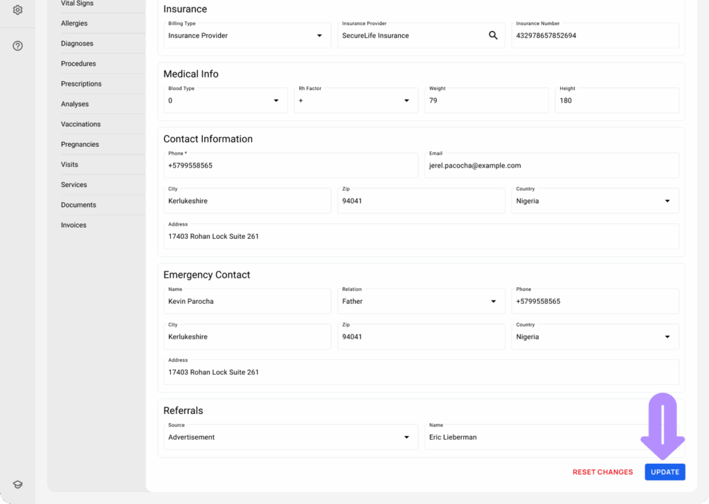 LinkHMS assign patients to the insurance providers 4