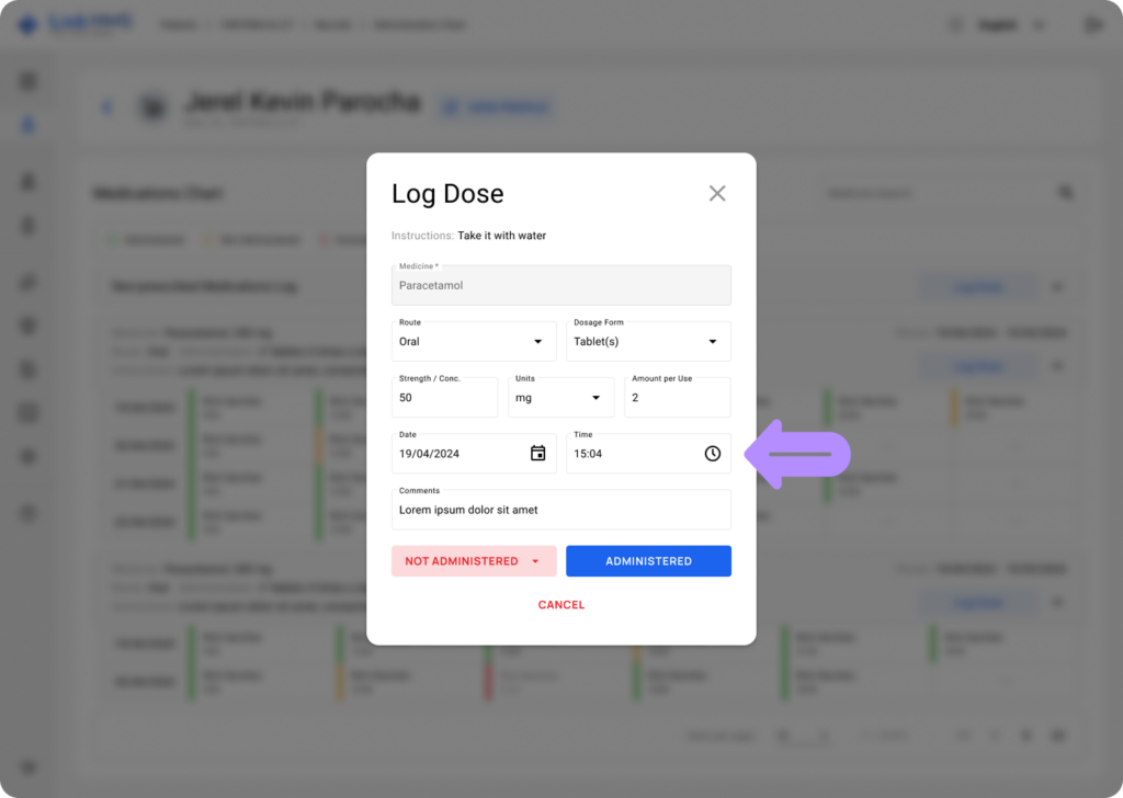 LinkHMS full medications chart 2