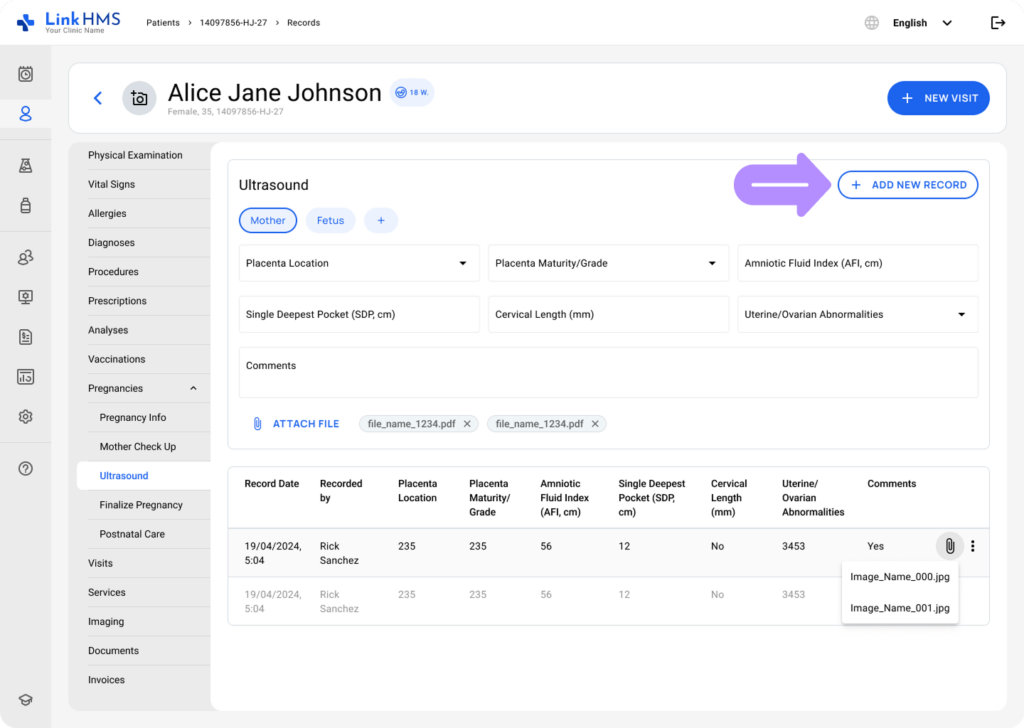 LinkHMS ultrasound 10