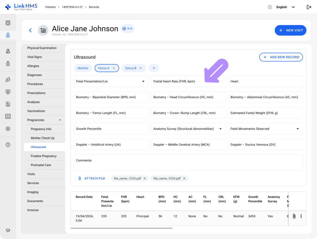 LinkHMS ultrasound 21