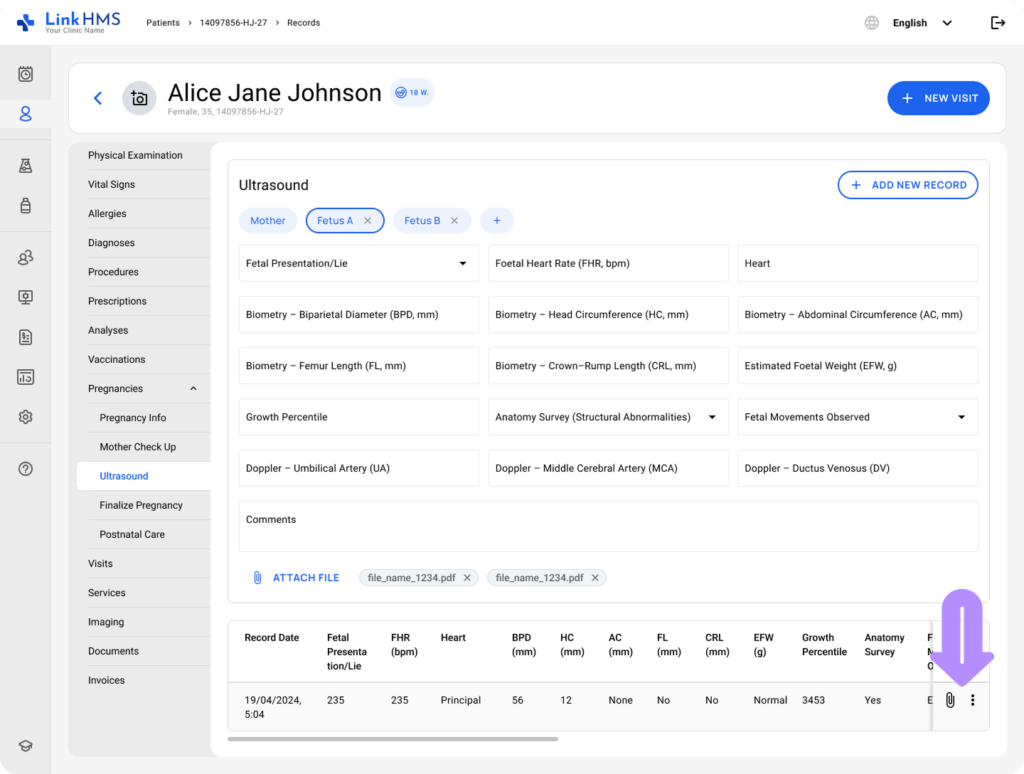 LinkHMS ultrasound 24