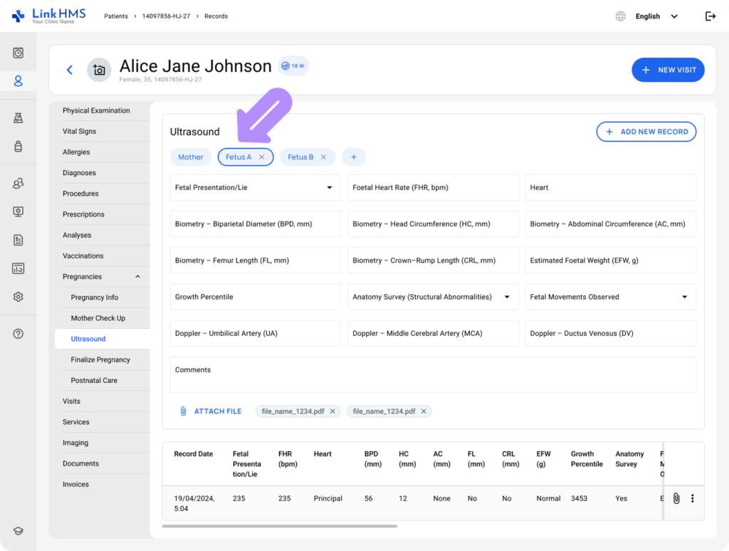 LinkHMS ultrasound 3