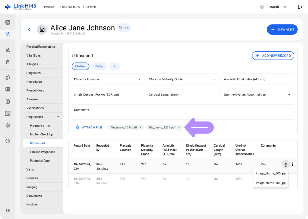 LinkHMS ultrasound 9