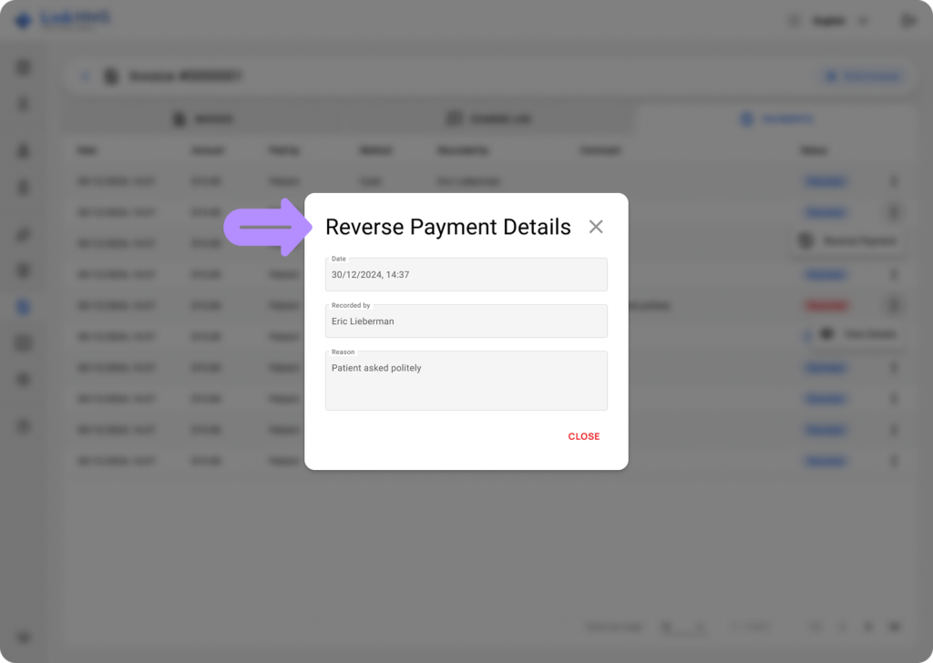 LinkHMS track payment 3