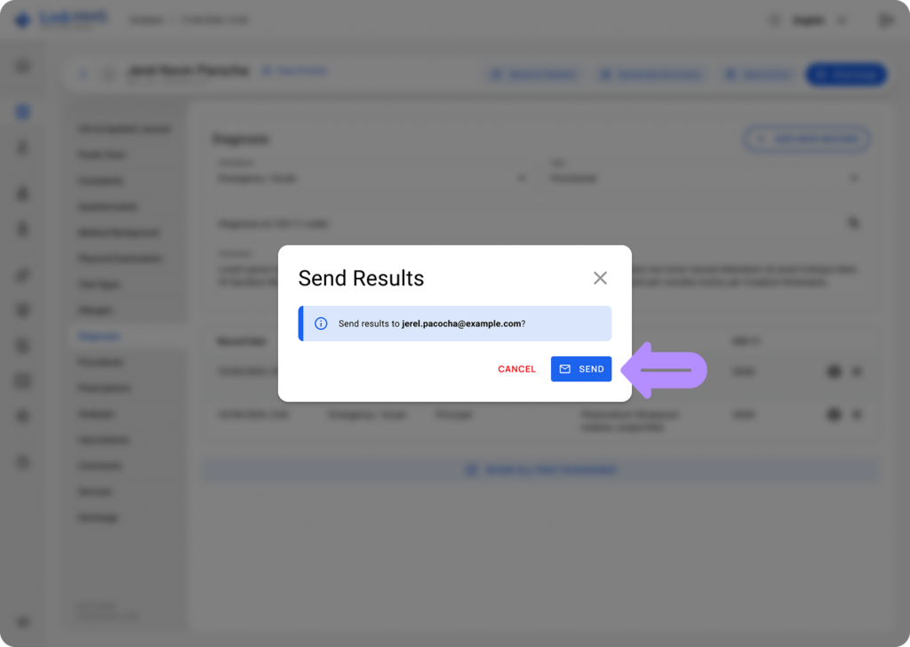 LinkHMS email notifications 16