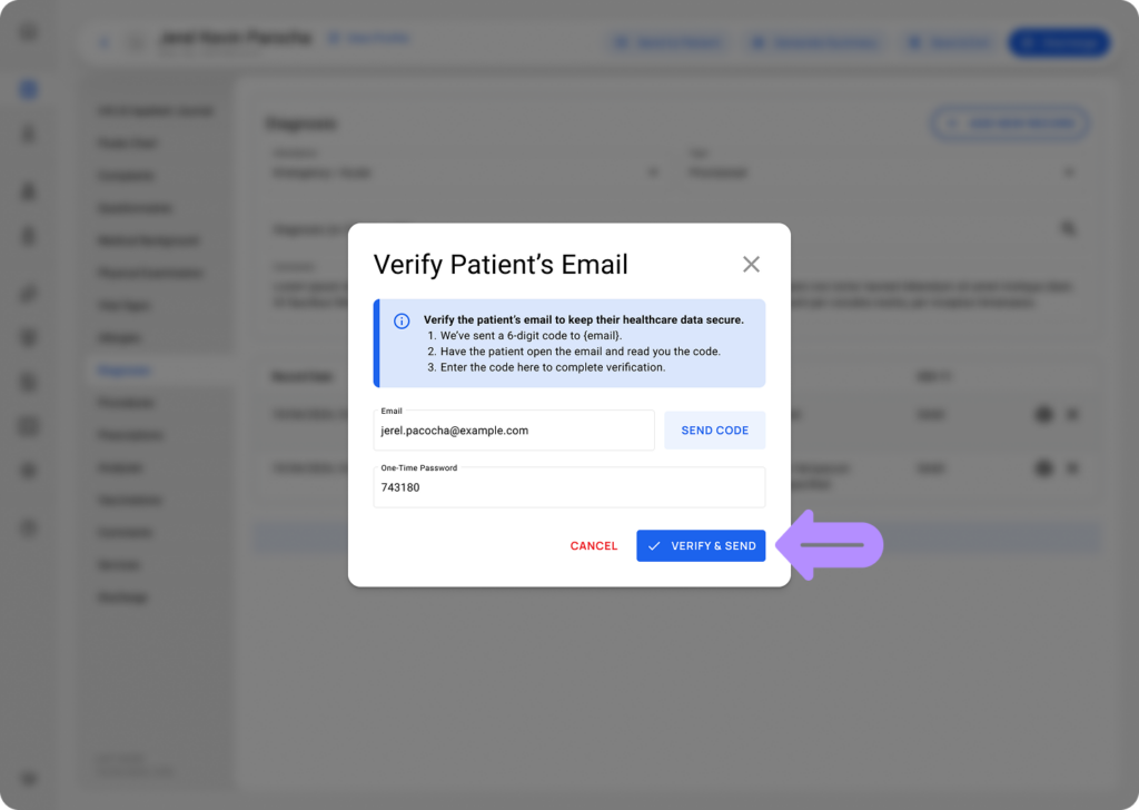 LinkHMS email notifications 17