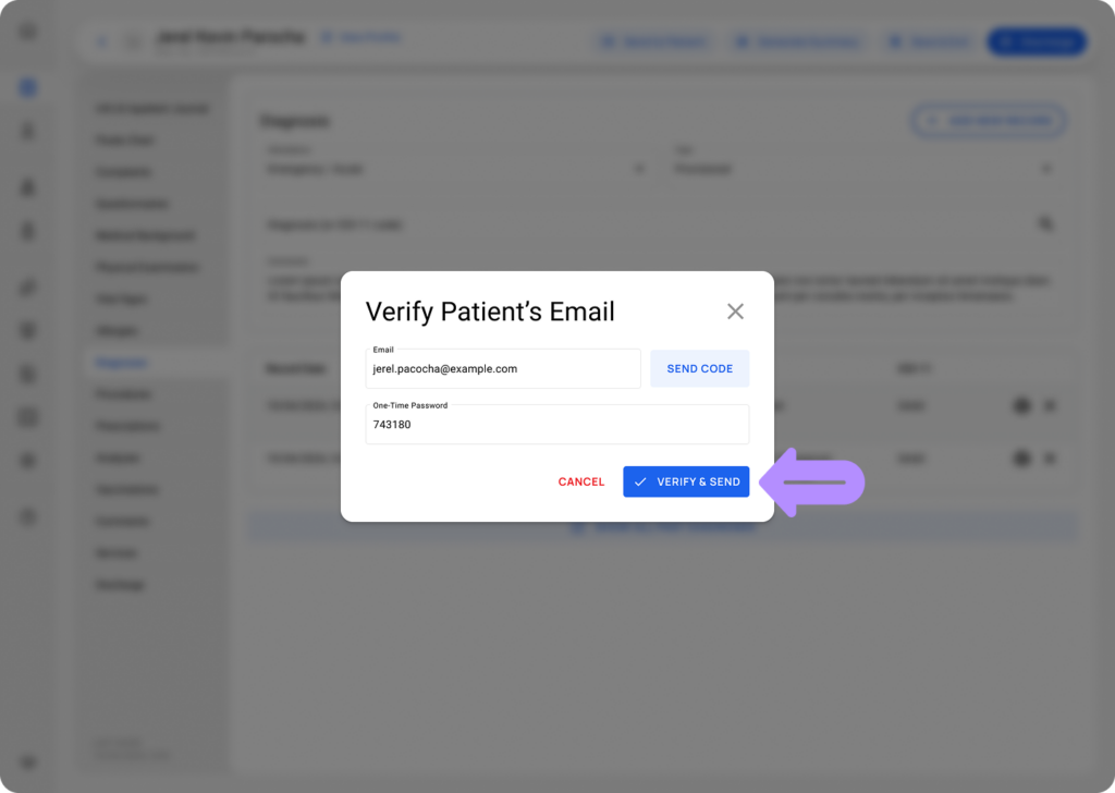LinkHMS email notifications 8